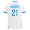 Camiseta de fútbol Olympique de Marseille Rongier 21 Primera Equipación 2024-25 - Hombre